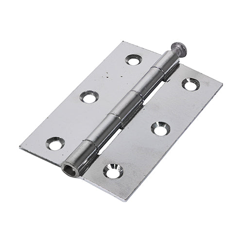Butt Hinge Loose Pin (1840) P/Chrome - 90 x 60 (Pack 2)