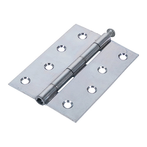 Butt Hinge Loose Pin (1840) Zinc - 100 x 71 (Pack 2)