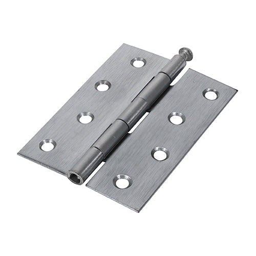 Butt Hinge Loose Pin (1840) S/Chrome - 100 x 71 (Pack 2)