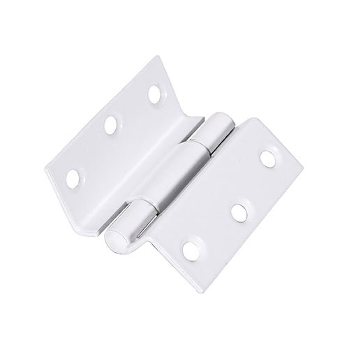 Stormproof Hinge White - 63 x 58 (Pack 2)