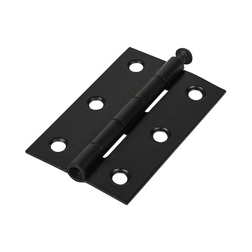Butt Hinge Loose Pin (1840) Black - 75 x 50 (Pack 2)