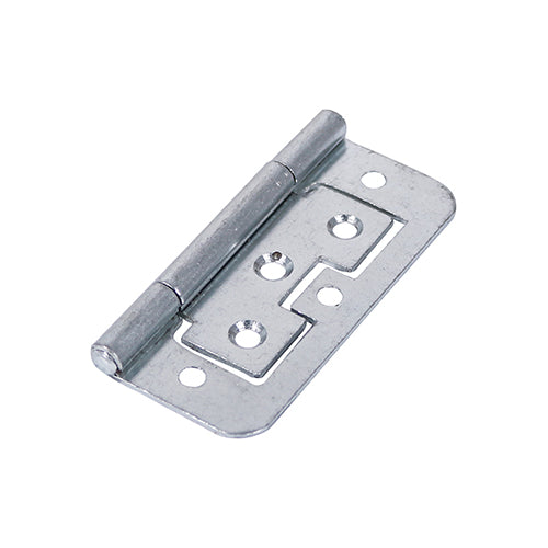 Flush Hinge Zinc - 75 x 51 (Pack 2)