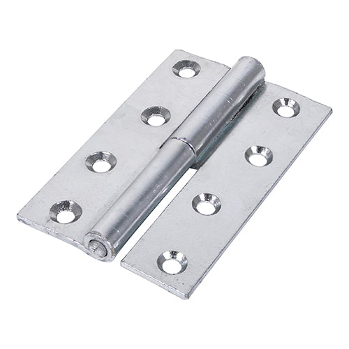 Lift Off Hinge LEFT Zinc - 101 x 63 (Pack 2)