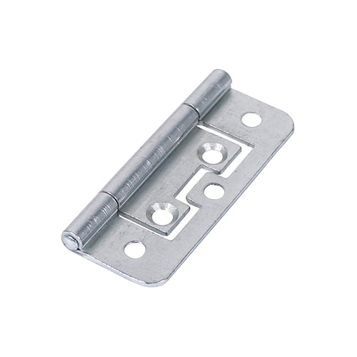 Flush Hinge (105) Zinc - 63 x 37 (Pack 2)