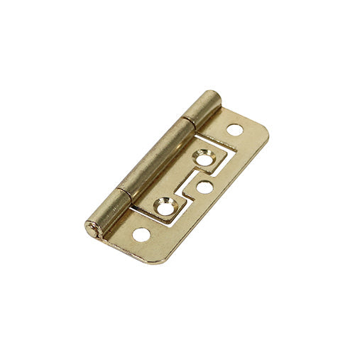 Flush Hinge E/Brass - 63 x 37 (Pack 2)