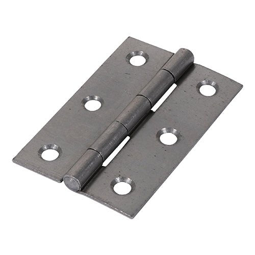 Butt Hinge - Fixed Pin (1838) - Self Colour - 75 x 50 (Pack 2)
