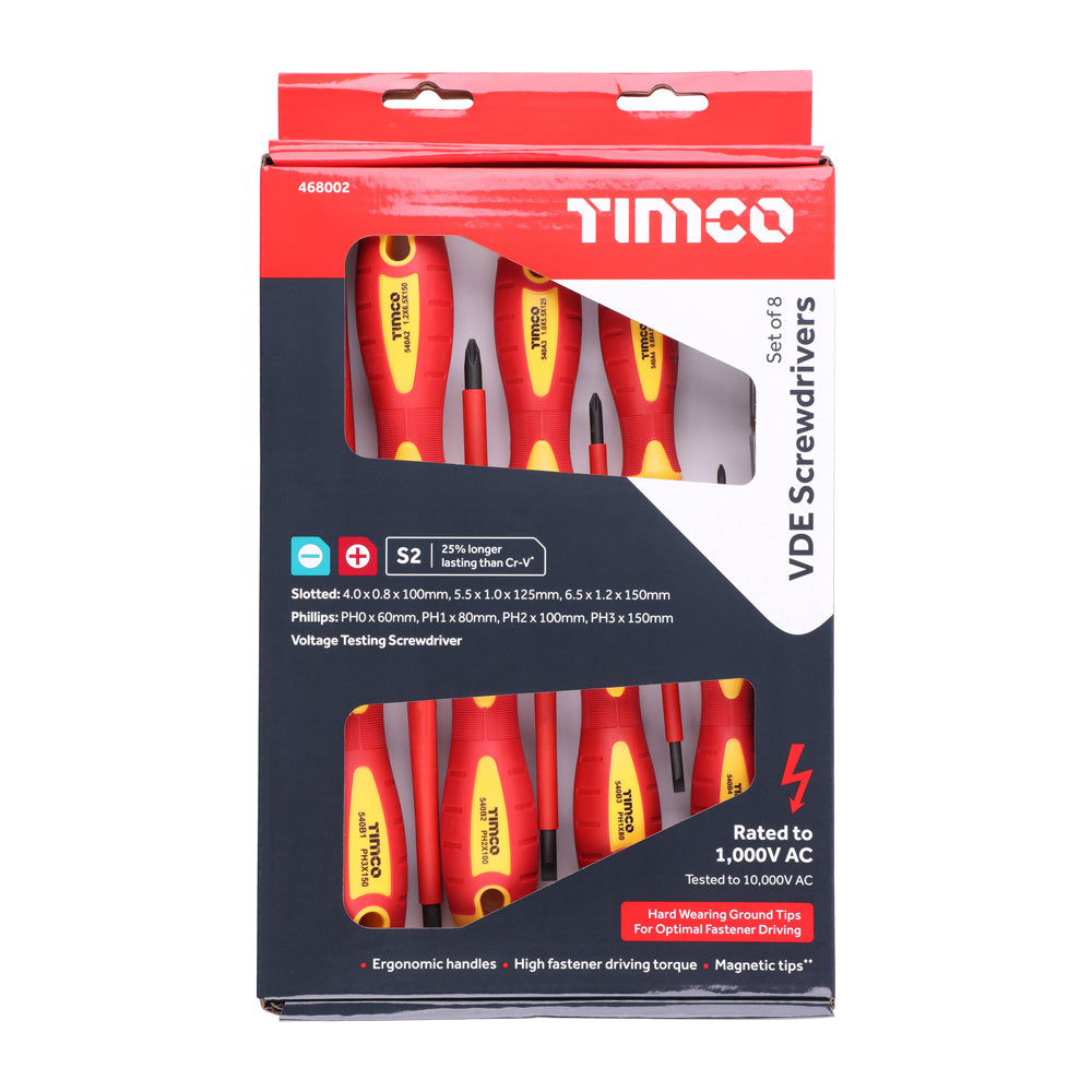 VDE Screwdriver Set 8pcs