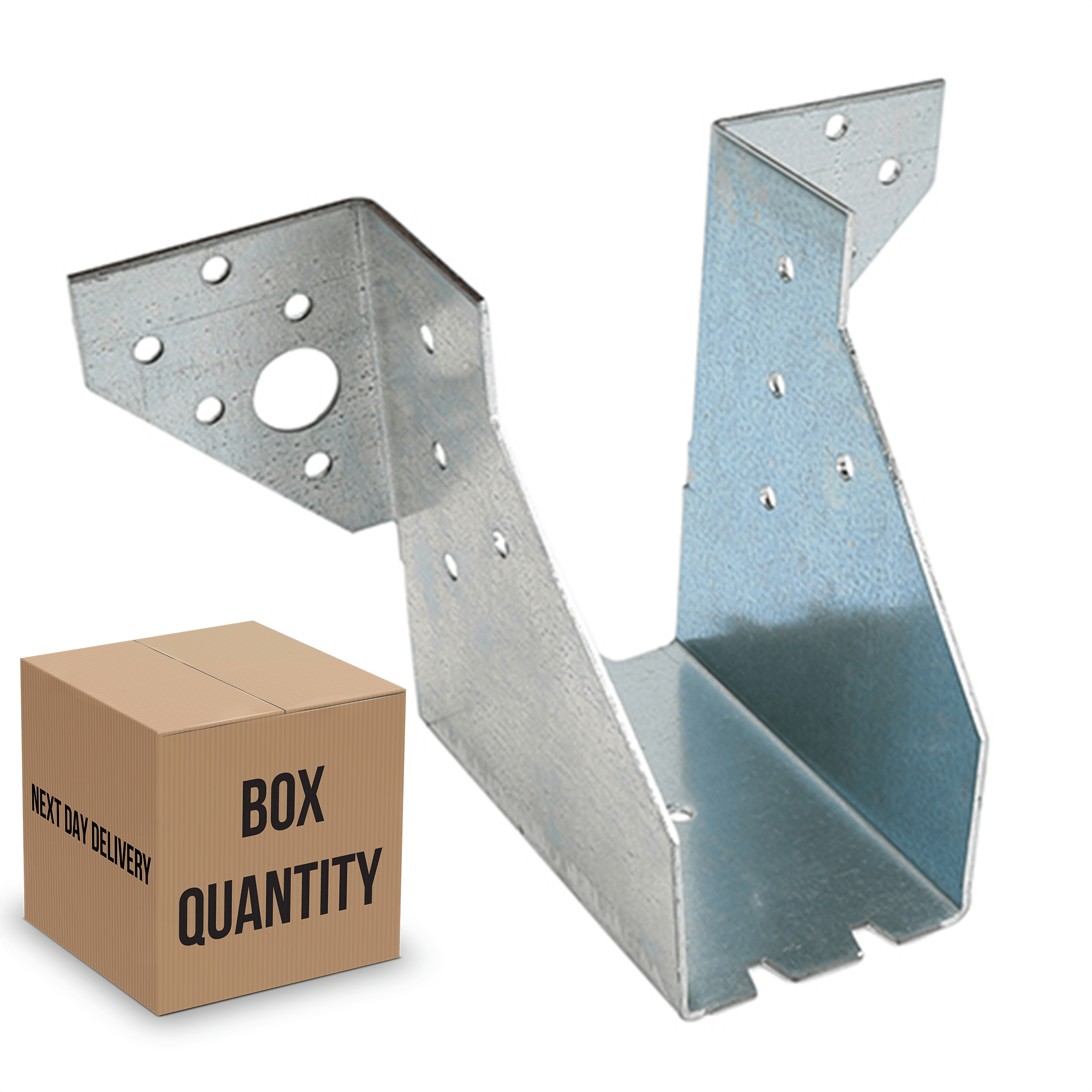 47 x 240mm - Multi-Functional Hangers - Mini - Galvanised - Pack 10