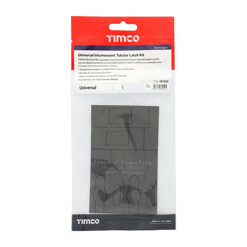 Intumescent Tubular Latch Kit - Universal Size