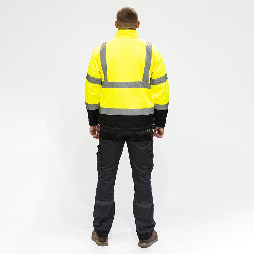 Hi-Visibility Softshell Jacket - Hi Vis - Yellow