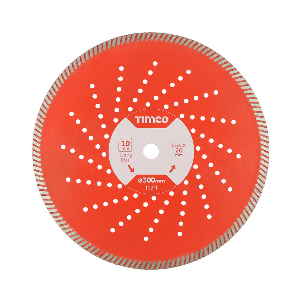 Premium Diamond Blade - Turbo Continuous - Hard Materials