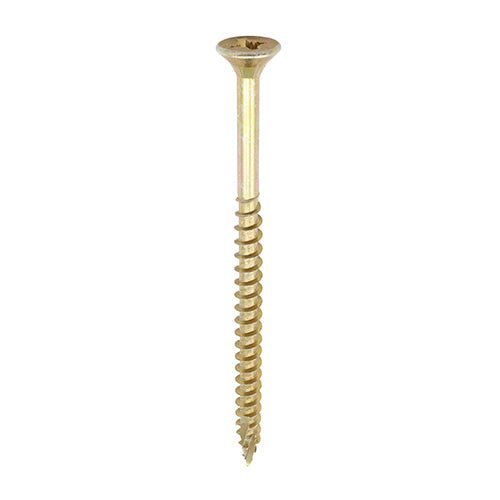C2 Strong-Fix Multi-Purpose Premium Screws - PZ - Double Countersunk - Yellow - 3.5 - 5mm