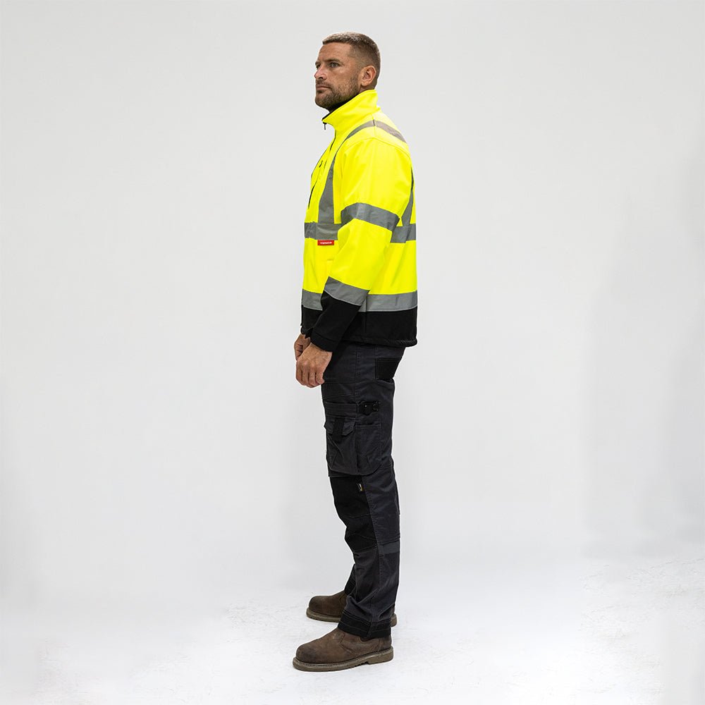 Hi-Visibility Softshell Jacket - Hi Vis - Yellow
