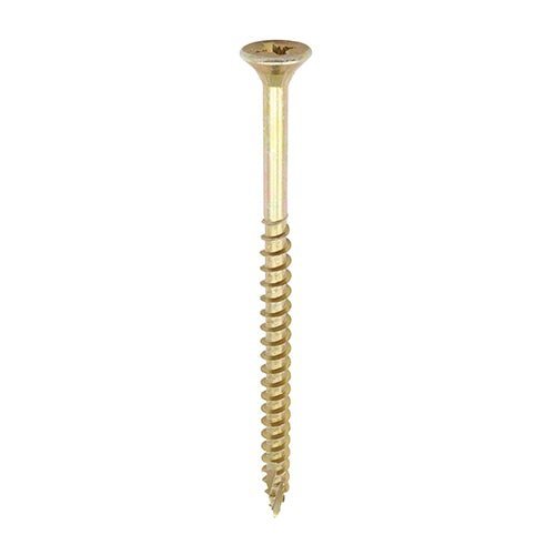 C2 Strong-Fix Multi-Purpose Premium Screws - PZ - Double Countersunk - Yellow - 6mm