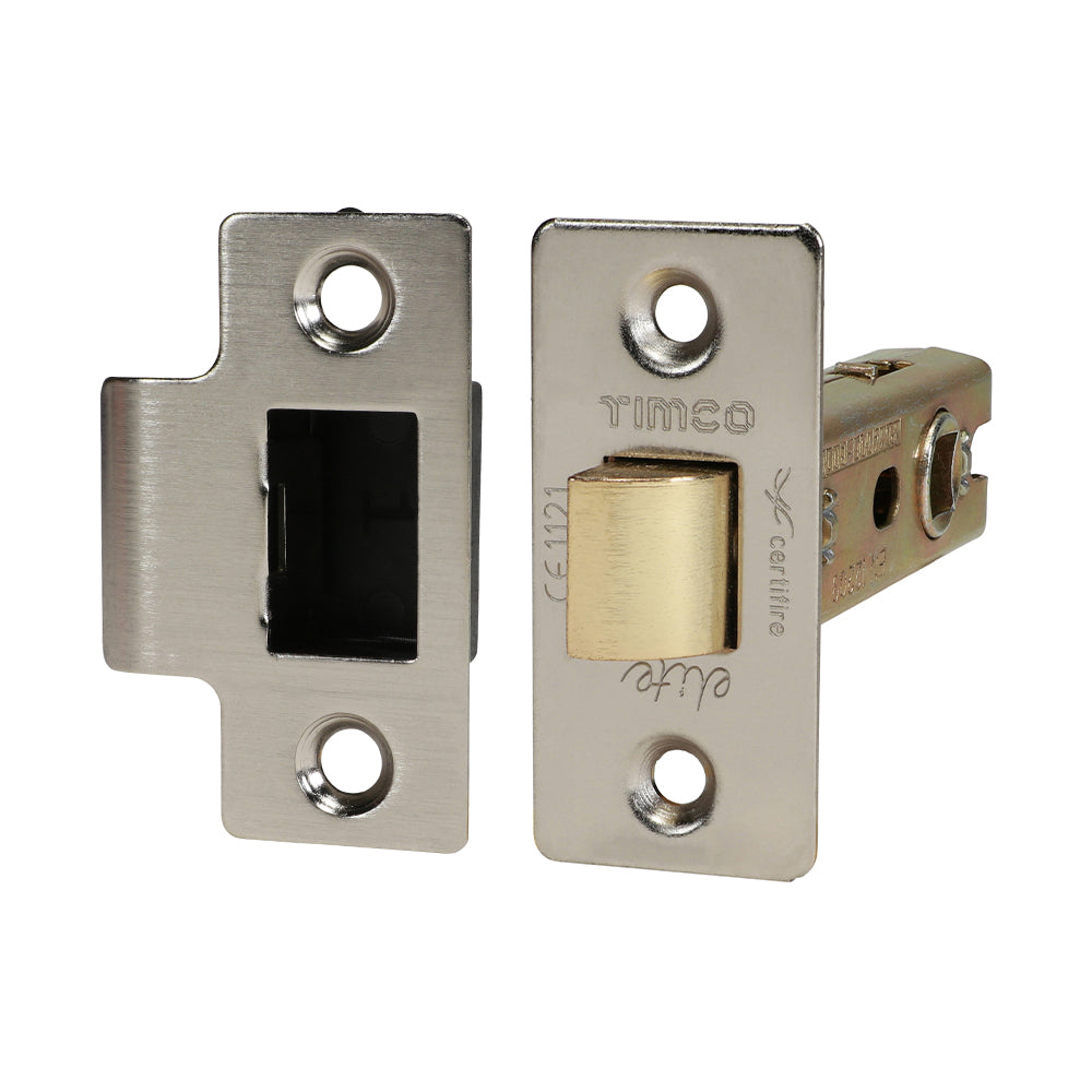 Tubular Latch Satin Nickel - 76 case / 57 backset