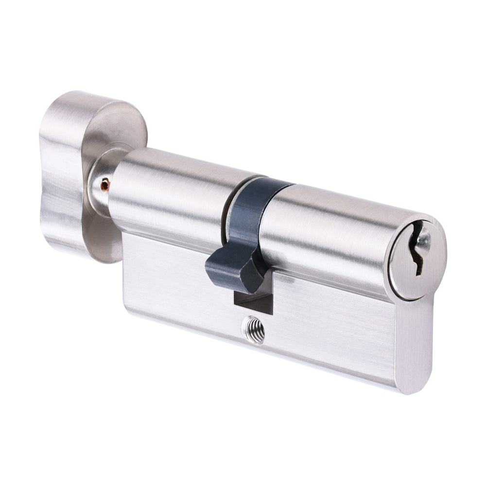 Euro Profile Cylinder - Thumbturn - Satin Nickel 70 (35/35)