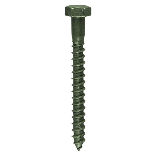 In-Dex Coach Screws - Hex - Exterior - Green