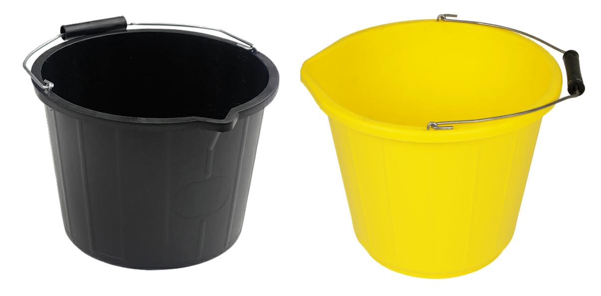 Samac ZZYBB 3 Gallon Yellow Builders Bucket