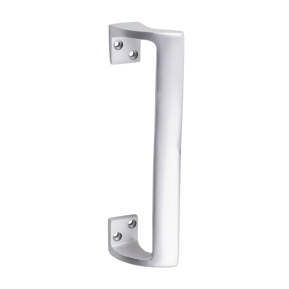Oval Grip Pull Handle - Satin Anodised Aluminium 228mm