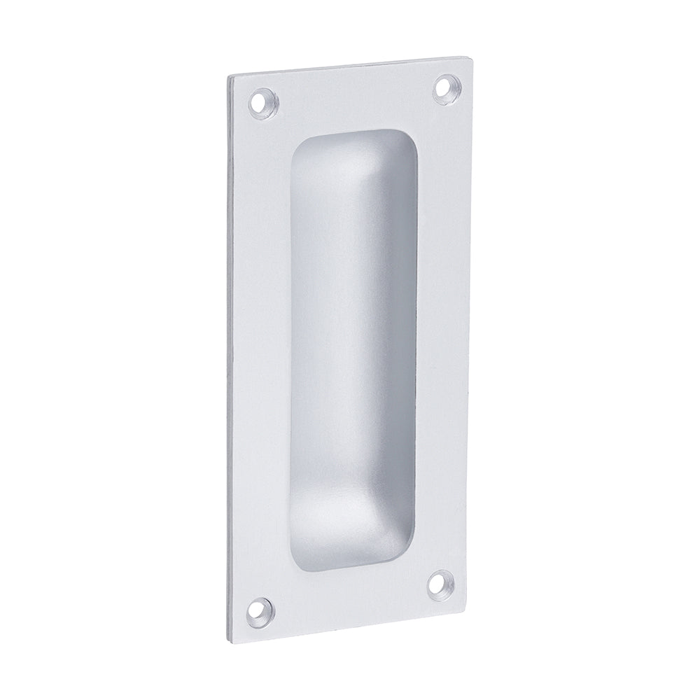 Flush Pull - Satin Anodised Aluminium 89mm