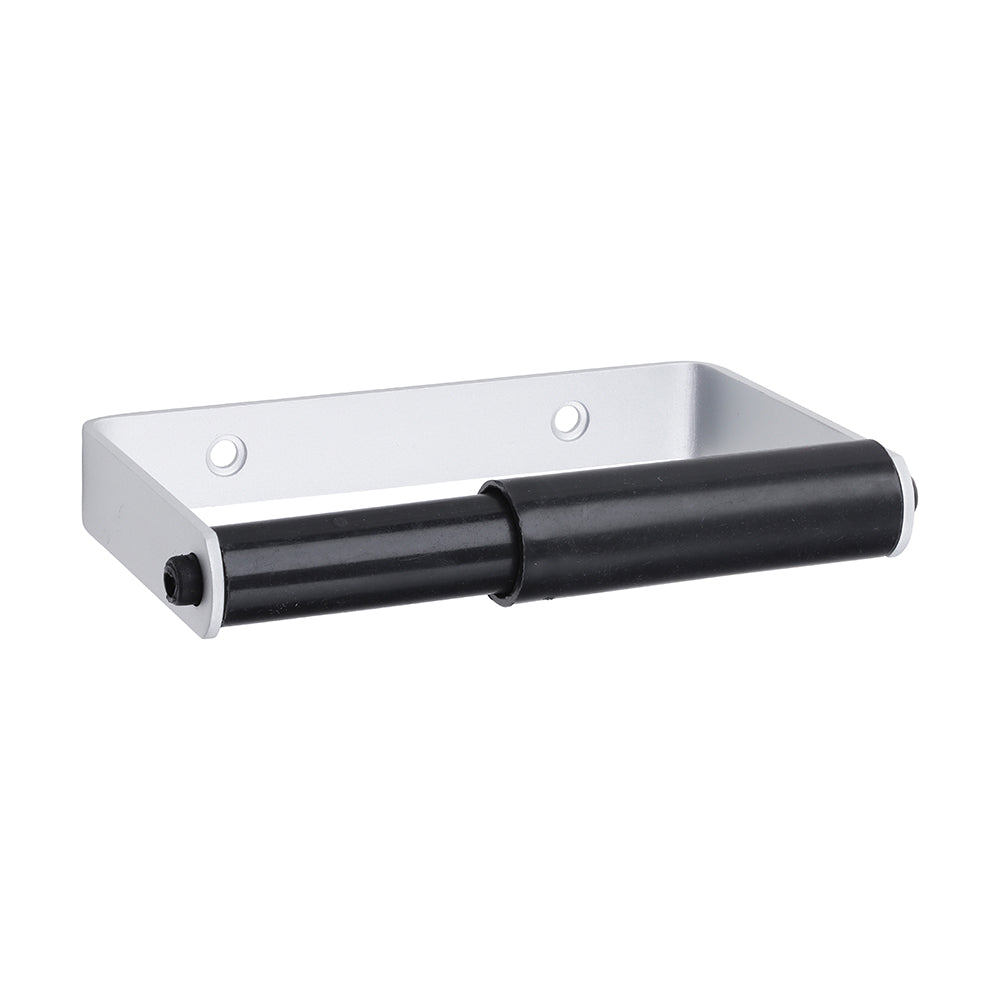 Toilet Roll Holder - Satin Anodised Aluminium 135 x 80