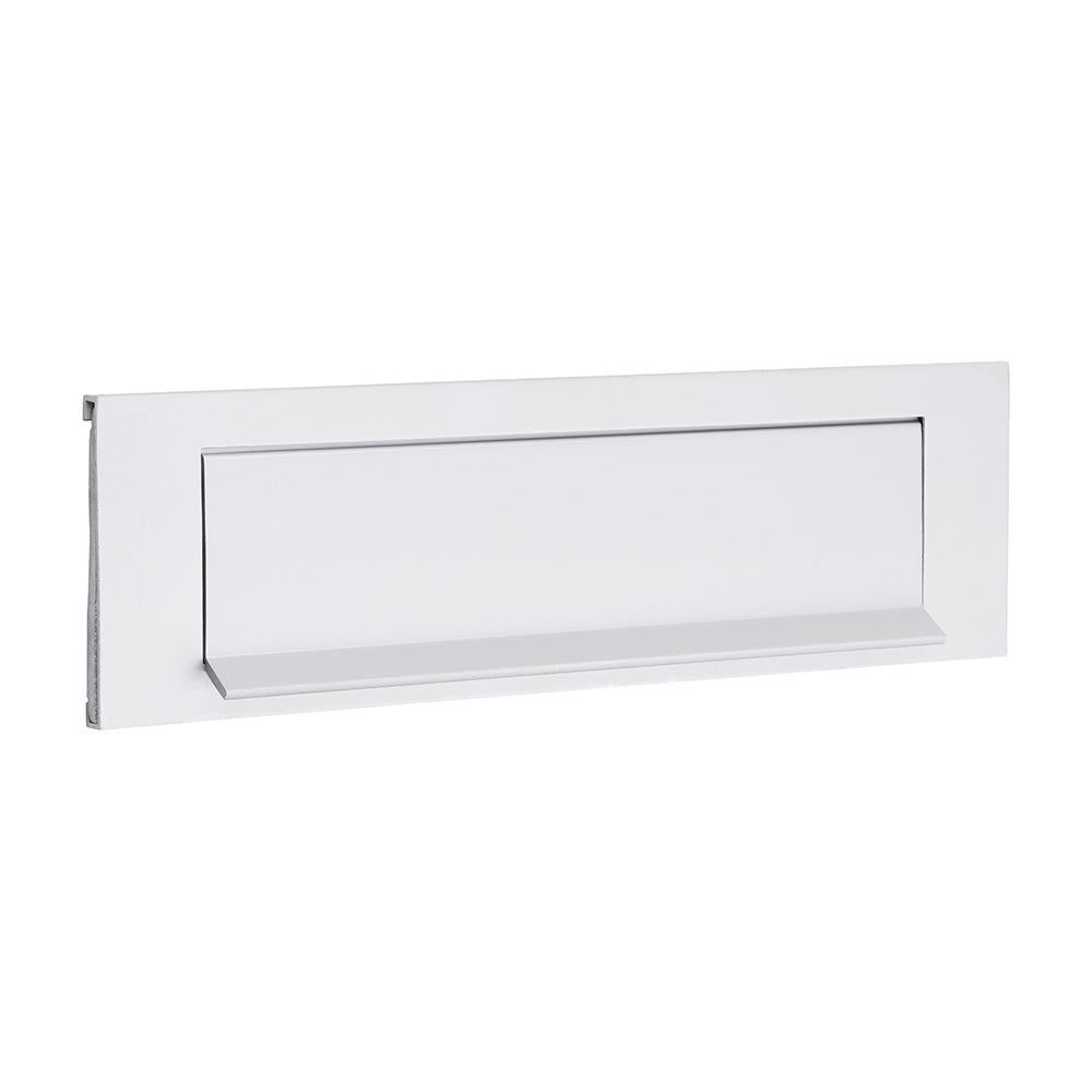 Letter Plate - Satin Anodised Aluminium 254 x 76