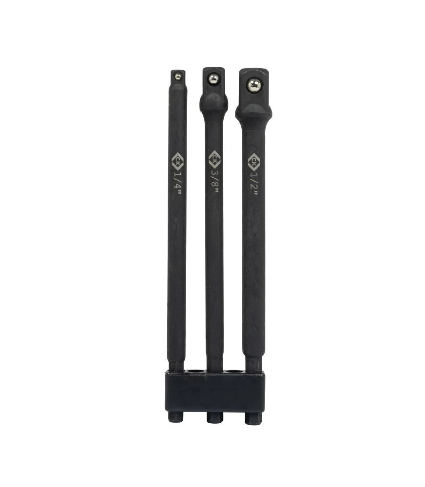 CK T4572 Vorteck 150mm Impact Socket Adaptors - Pack of 3
