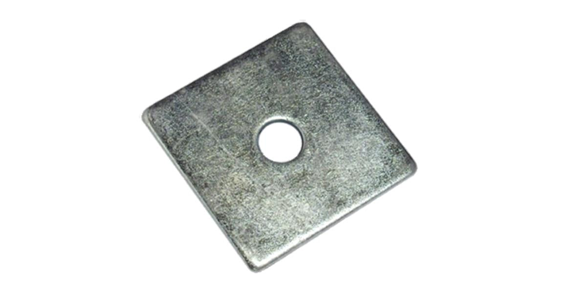 Samac PP12WASQ10 M12 BZP Square Plate Washers (10)