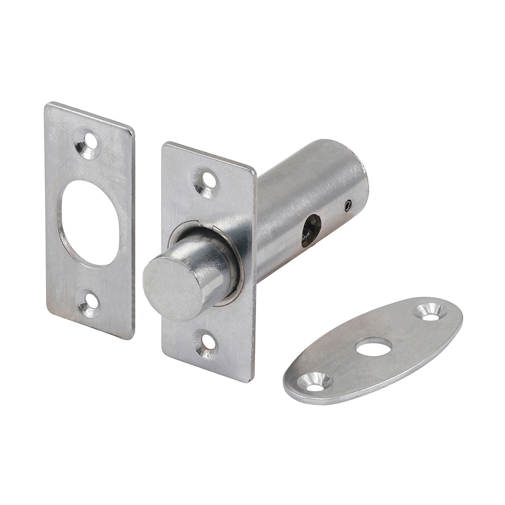 Window Rack Bolts Satin Chrome - 42mm (Pack 2)