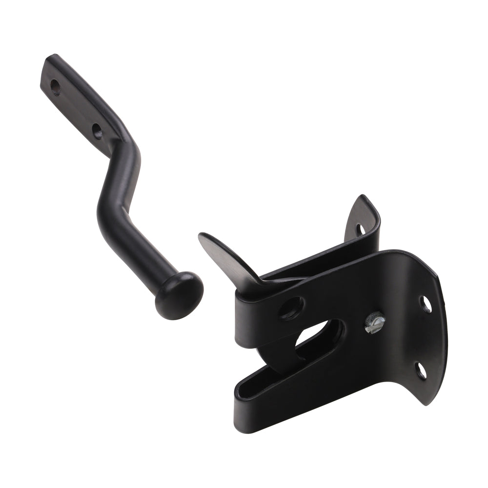 Automatic Gate Latch - Black 2"
