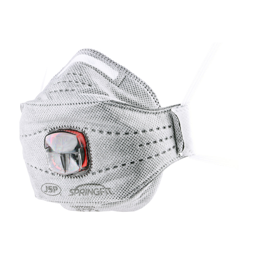 SpringFit™ FFP3 Fold Flat Mask with Typhoon Valve & Nuisance Carbon Layer FFP3 | Carbon Layer