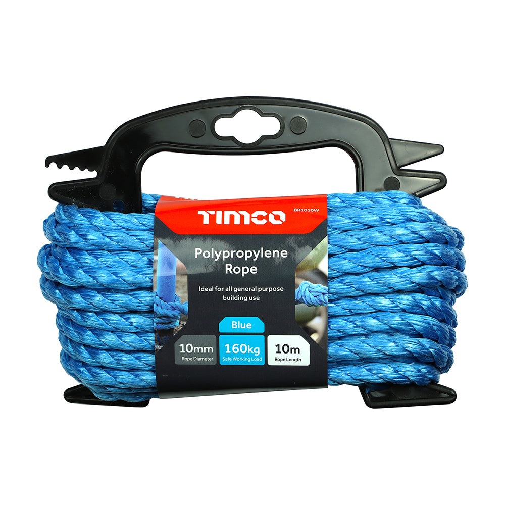 Blue Polypropylene Rope - Winder