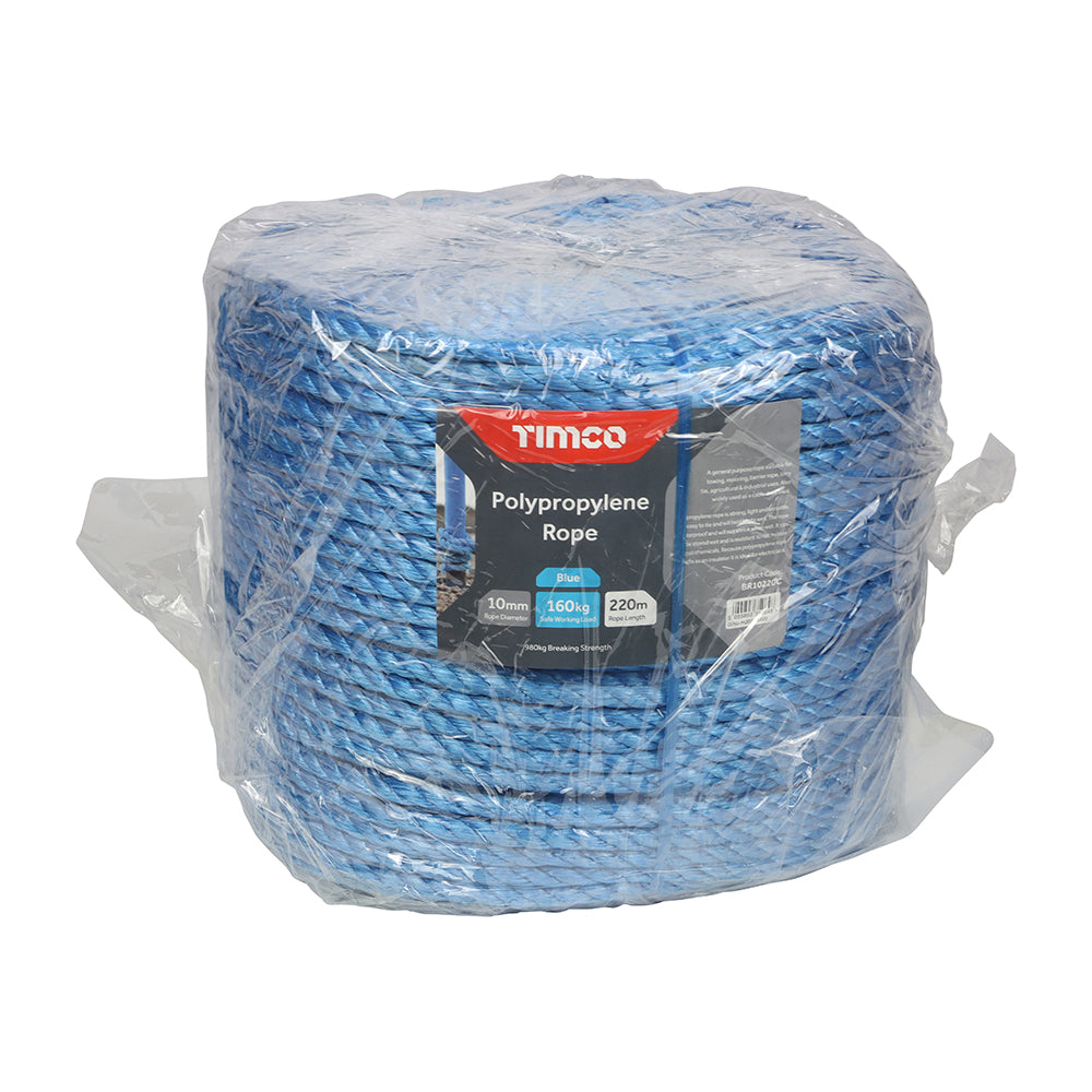 Blue Polypropylene Rope - Long Coil