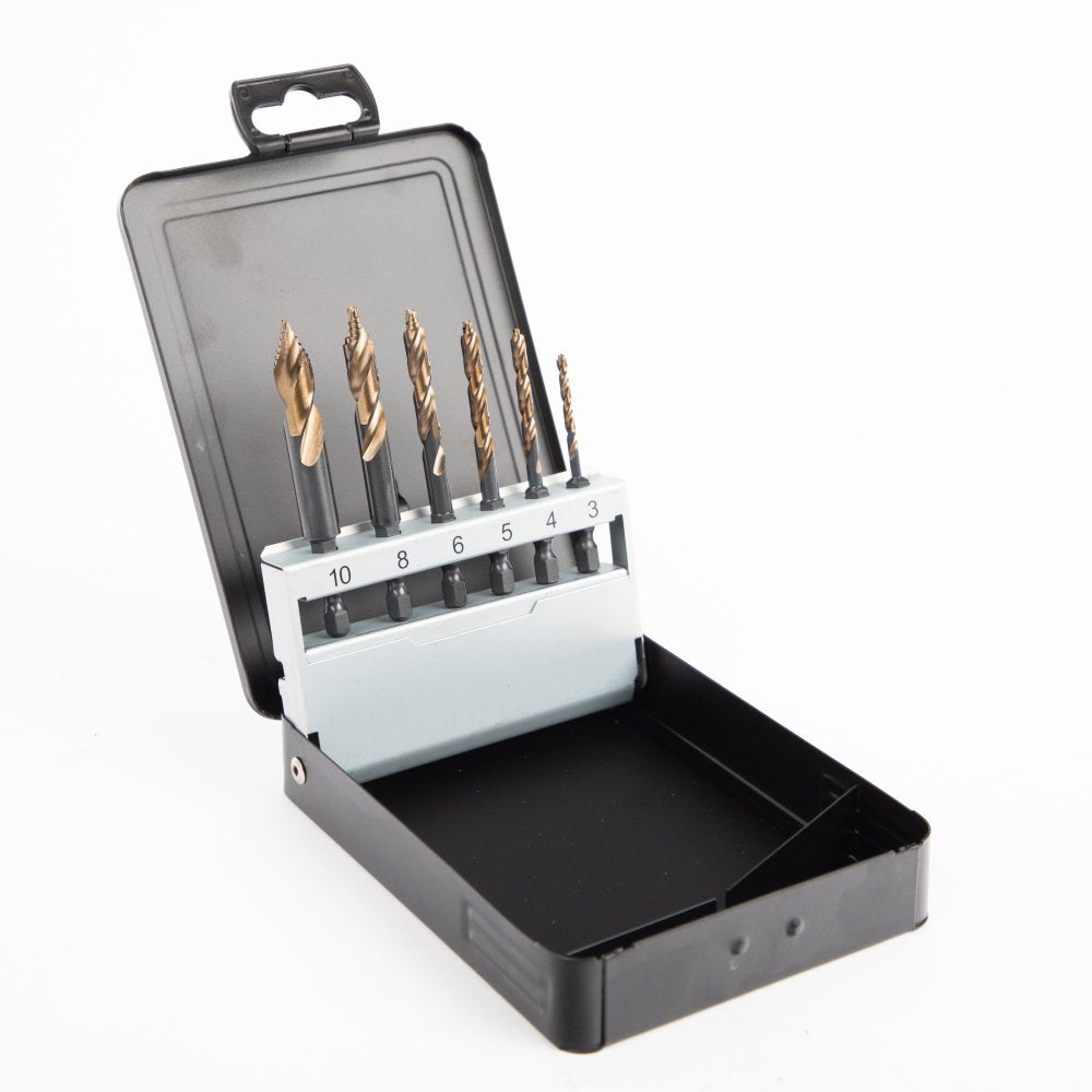 CK T3200 01 Vorteck HSS Metal Drill Bits - 6pc Set