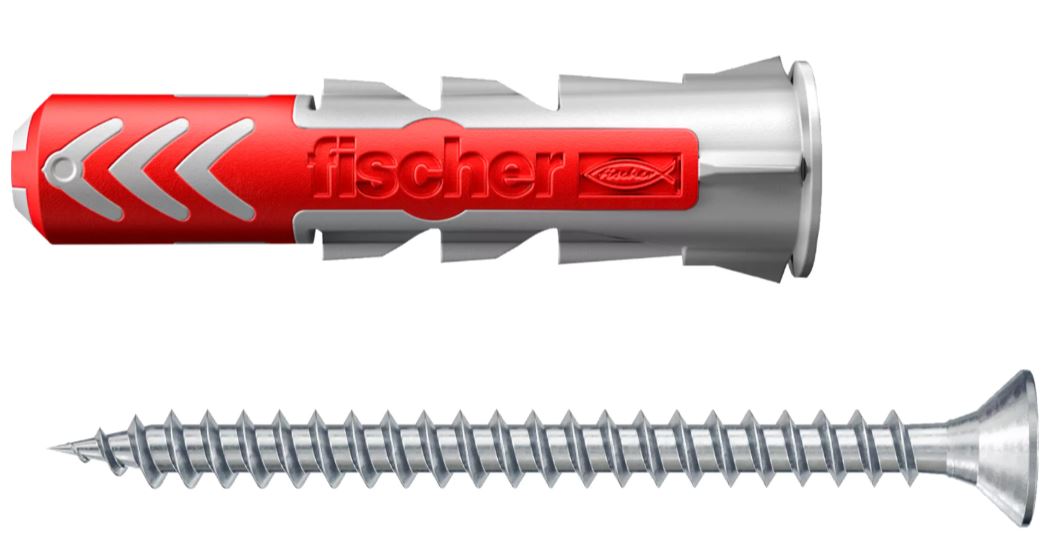 fischer DIY Universal Plugs and screw DuoPower