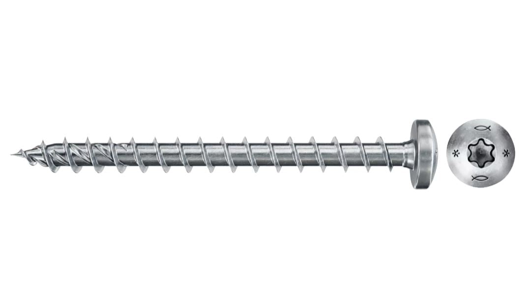 fischer PowerFast FPF II PTF Pan Head TX star recess full thread blue zinc plated
