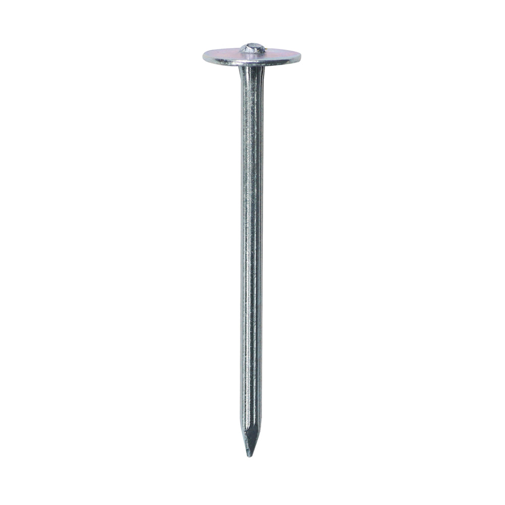 Masonry Nails - Mickey - Fixed Washer - Zinc 40 x 3.50