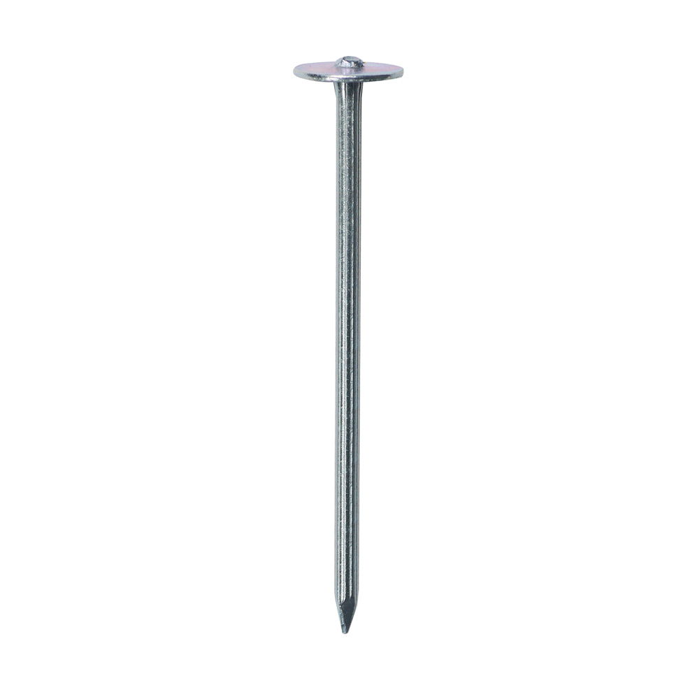 Masonry Nails - Mickey - Fixed Washer - Zinc 50 x 3.50
