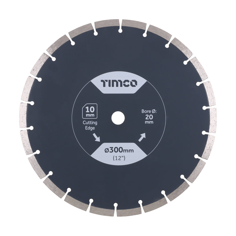 General Purpose Diamond Blade - Segmented 300 x 20.0
