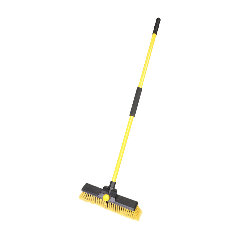 Bulldozer Heavy Duty Broom & Handle 14" - Pack of 8