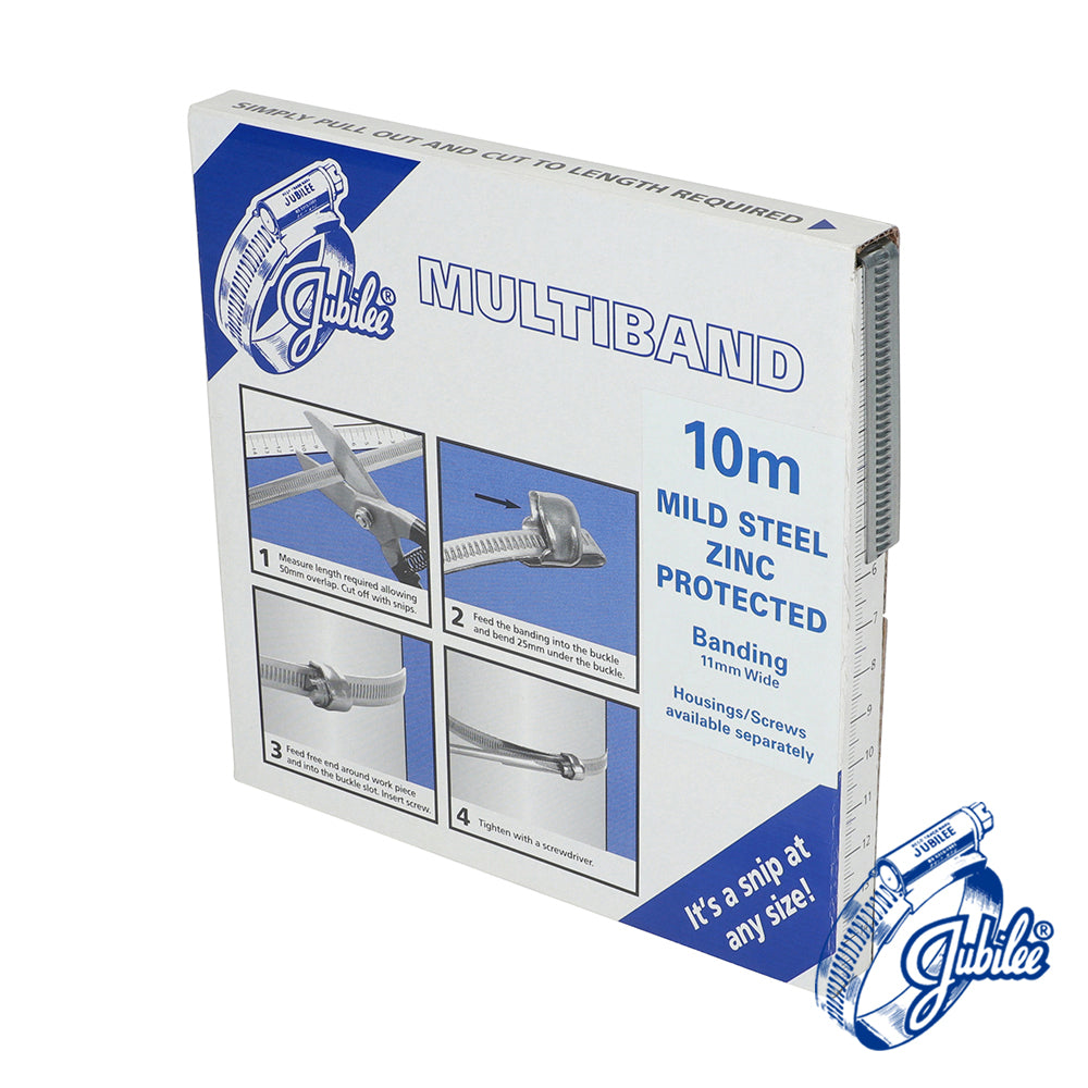 Multiband Mild Steel Banding - MB1701 11mm x 10m