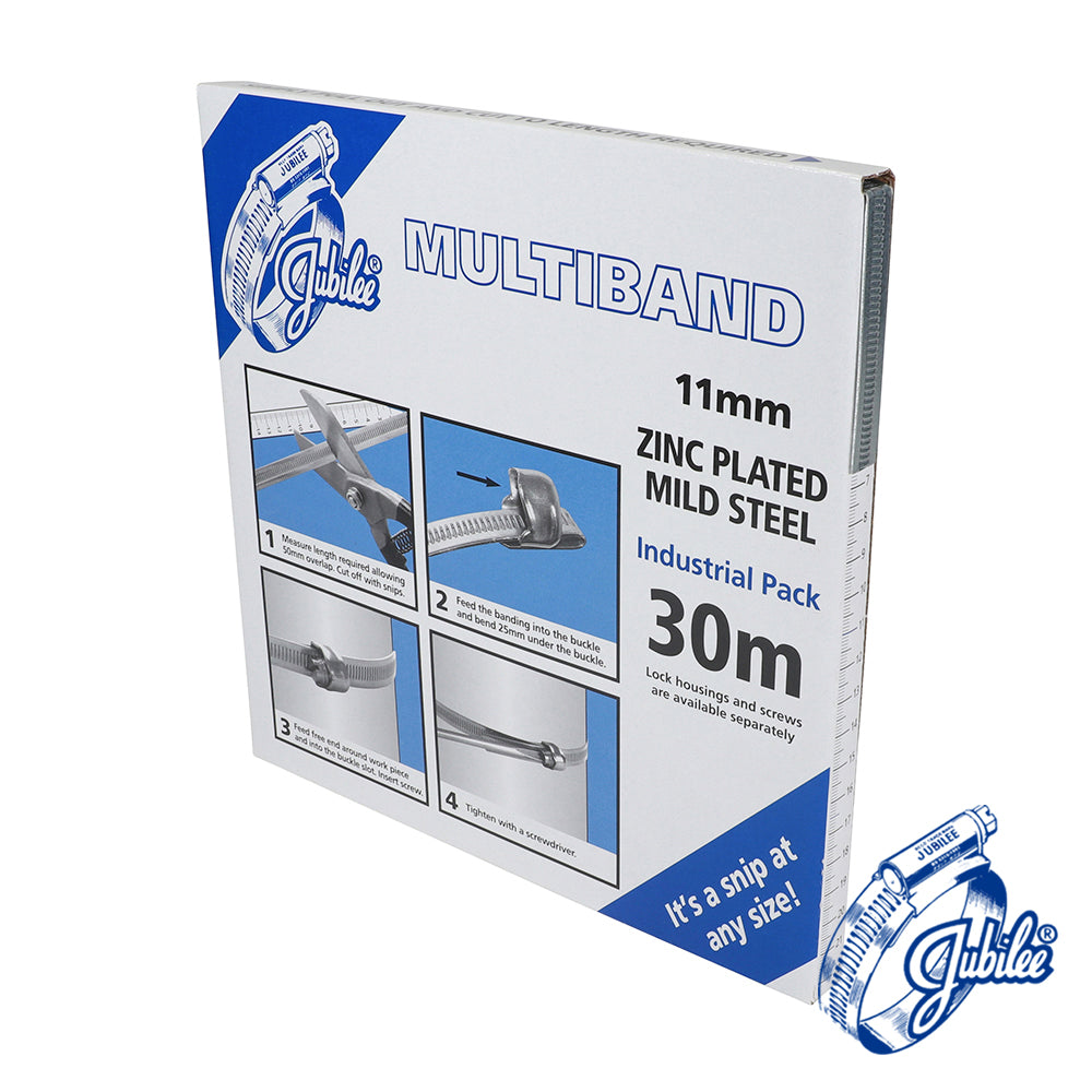 Multiband Mild Steel Banding - MB1702 11mm x 30m