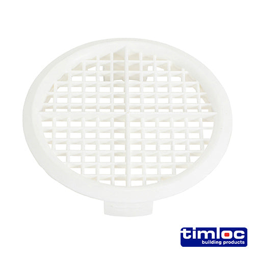 Timloc Push-in Soffit Vent - White - 1140 70mm