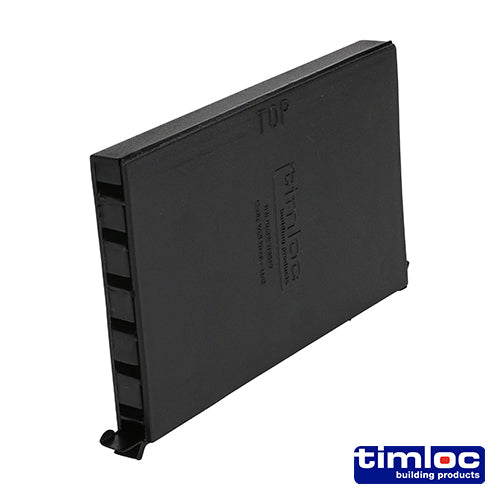 Timloc Cavity Wall Weep Vent - Black - 1143BL 65 x 10 x 100