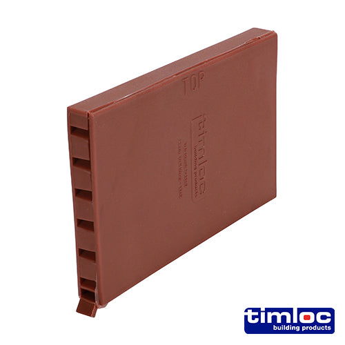 Timloc Cavity Wall Weep Vent - Brown - 1143BR 65 x 10 x 100
