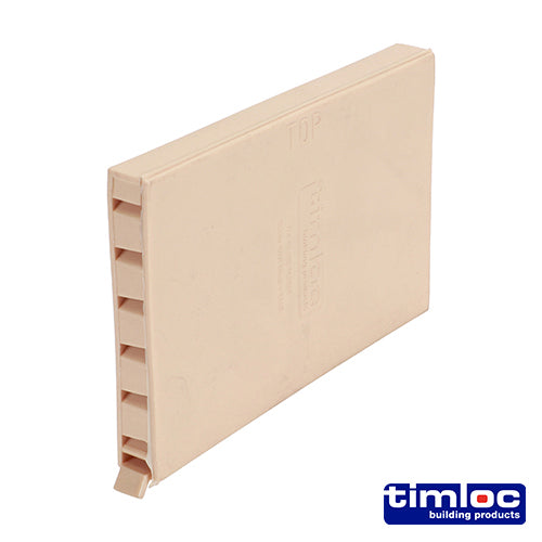 Timloc Cavity Wall Weep Vent - Buff - 1143BU 65 x 10 x 100