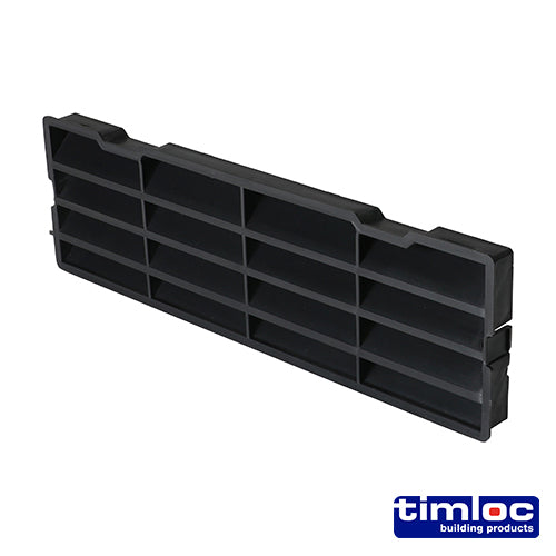 Timloc Through-Wall Cavity Sleeve Baffle - Black - 1238 229 x 76