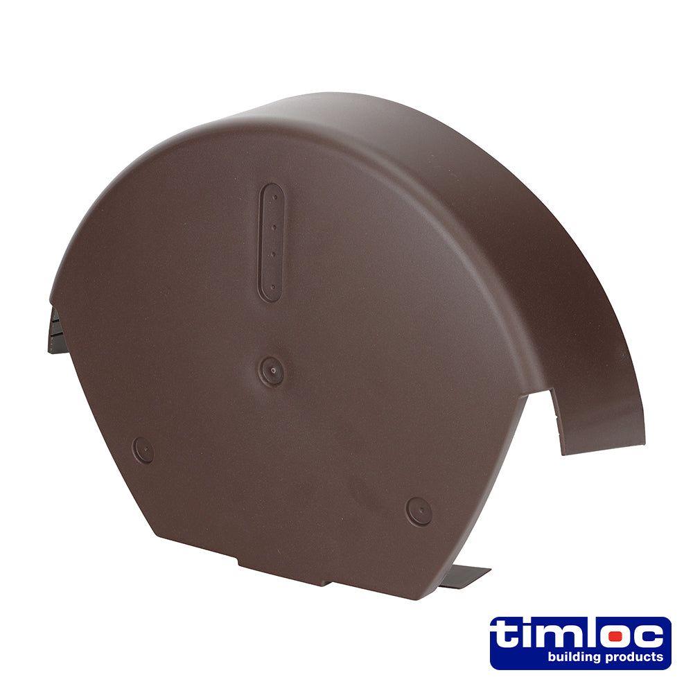Universal 1/2 Round Cap Brown 280 x 145