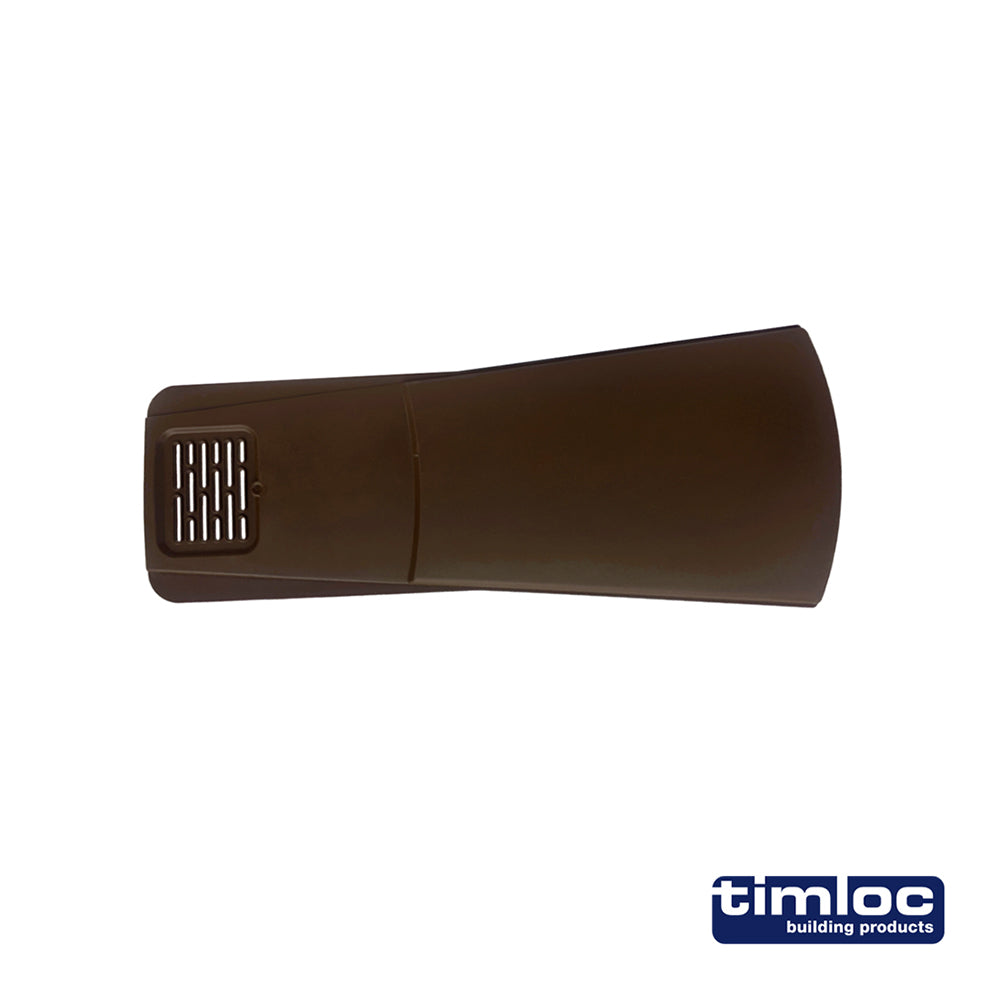Timloc Ambi-Verge Universal Dry Fix Verge System - Brown - 99142 420 x 140/170