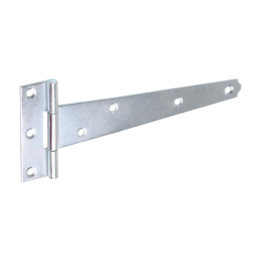 Pair of Light Tee Hinges - Zinc 6"